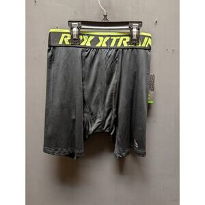 RBX pro compression Size Medium Activewear Boxer shorts black lime X-dry NEW